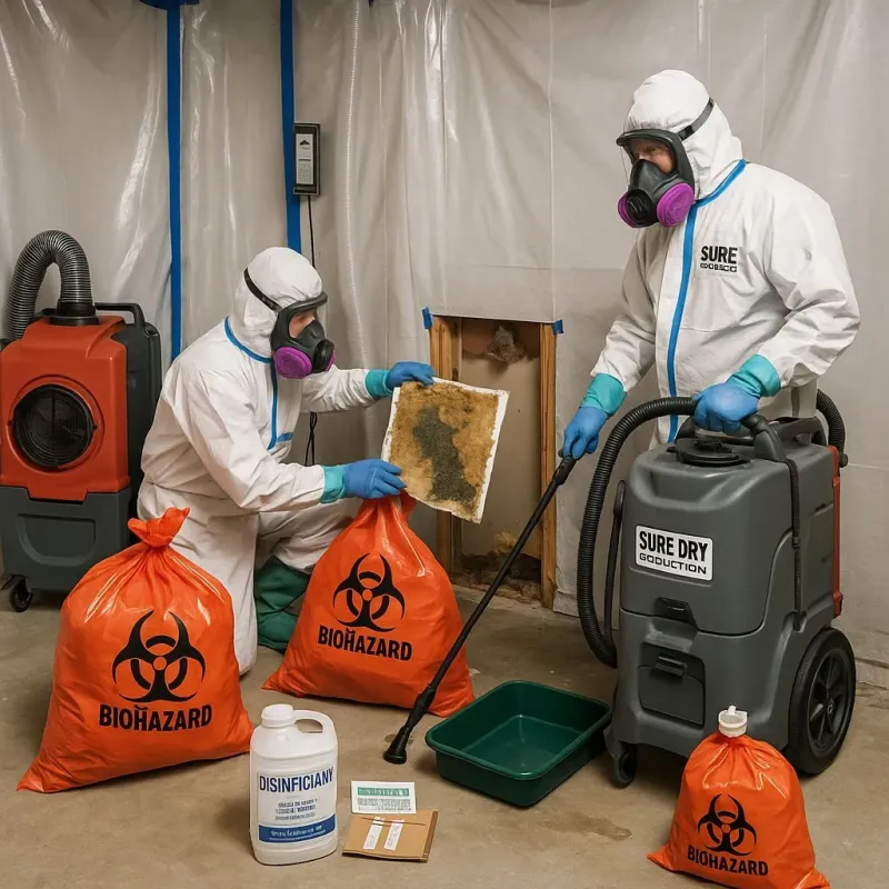 Contaminated Water Handling Protocols process in Mason, OH